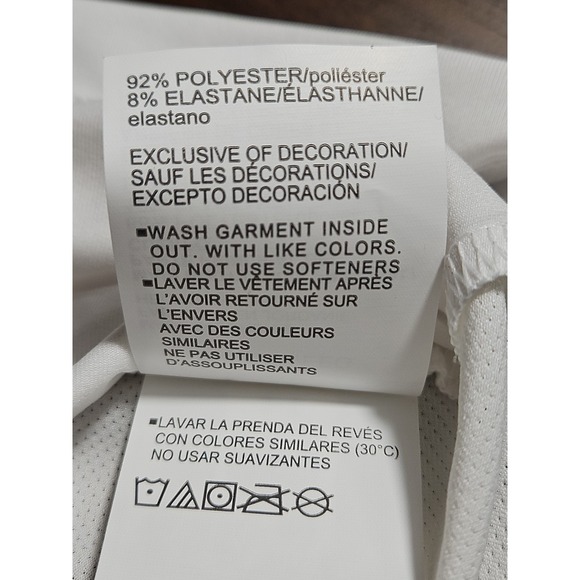 NWT Under Armour Mens 2XL Loose Polo White With Navy Academy Logo - Picture 7 of 12